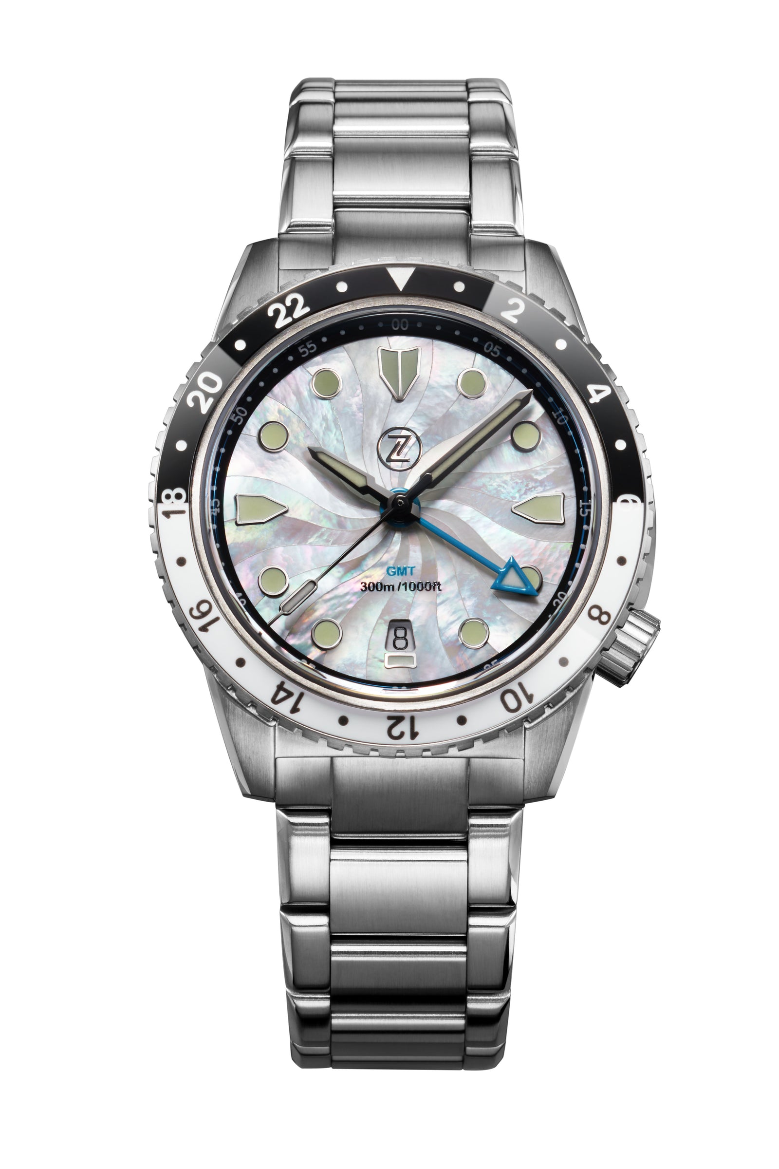 Mako 300m GMT MOP – Zelos Watches