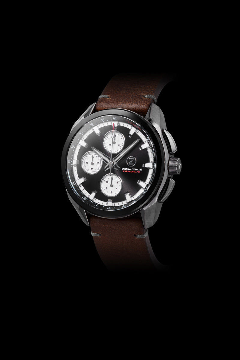 ZX-1 Mechquartz Chronograph – Zelos Watches