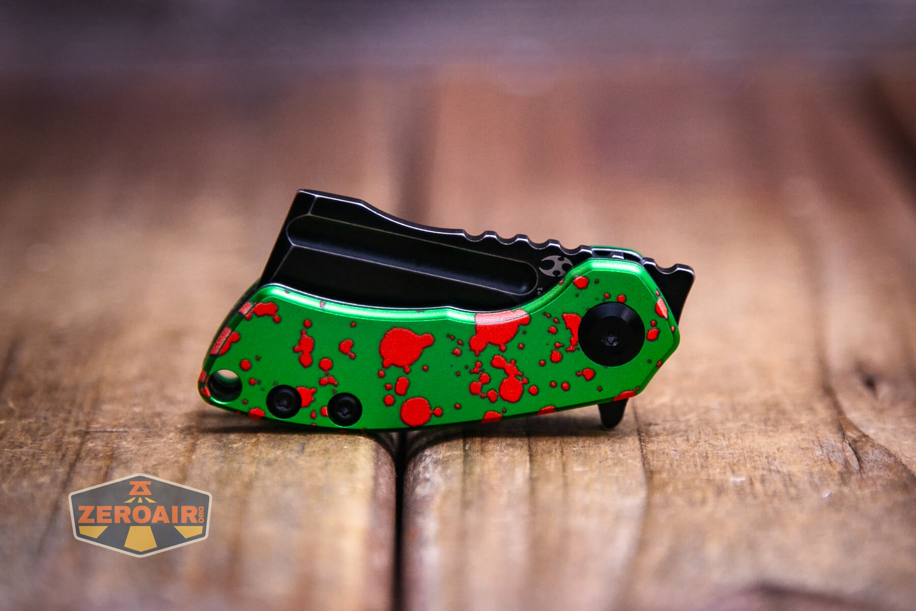 Kansept Mini Korvid Zombie Green Knife Review - ZeroAir Reviews