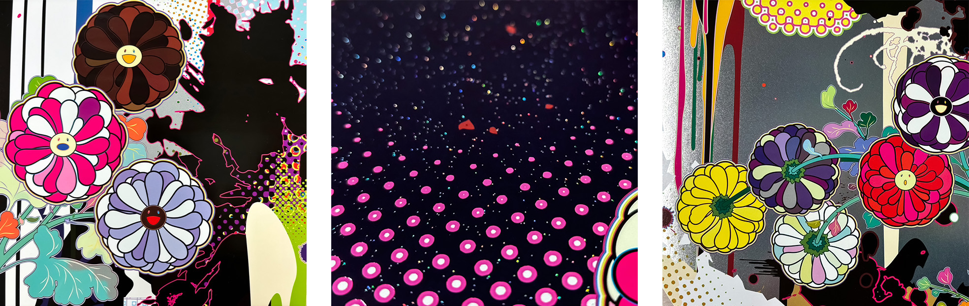 11月8日(金)12時よりWEBショップにて、村上隆新作ポスター3種を販売