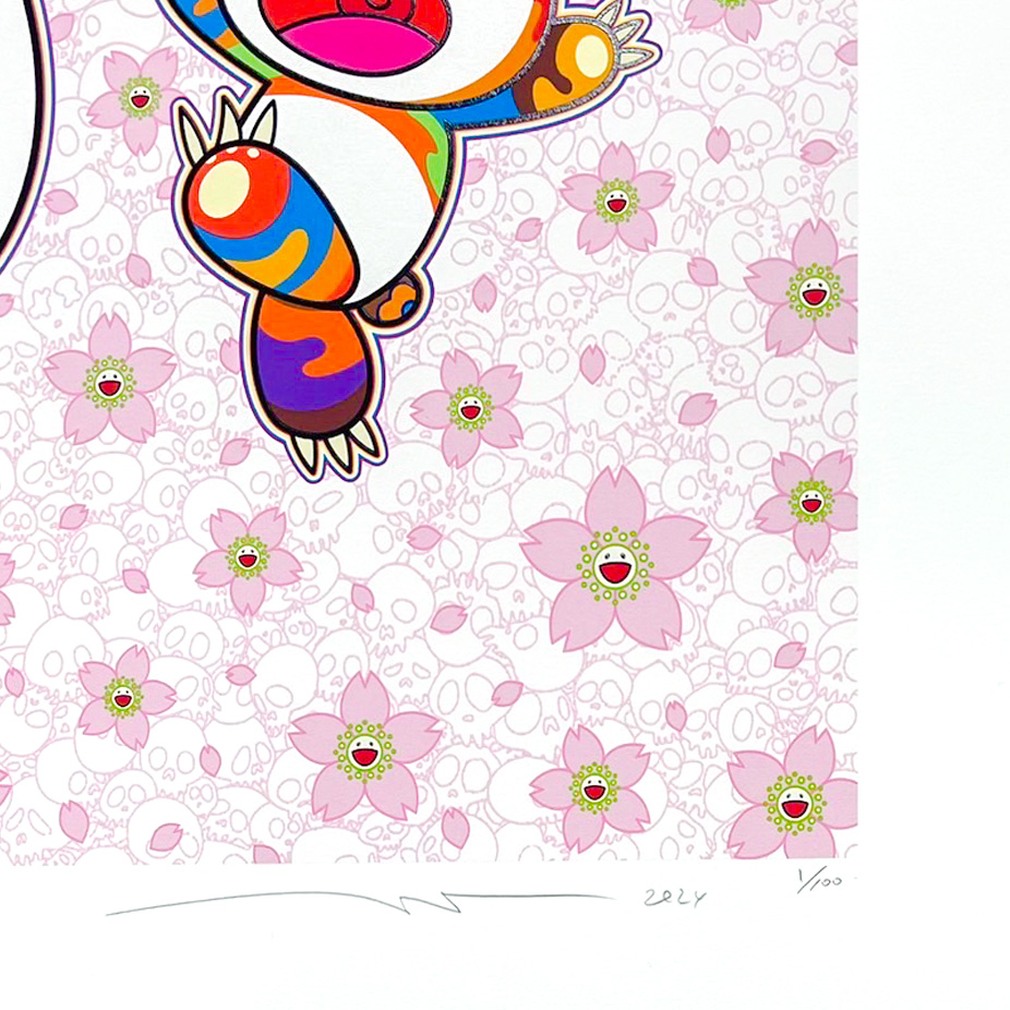 1月9日(木)12時よりWEBショップにて村上隆新作エディションサイン入り