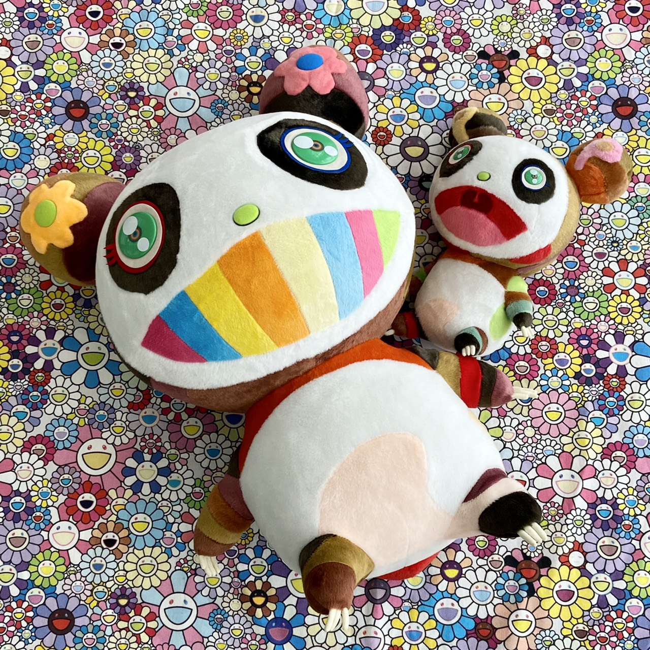 Kaikaikiki パンダ ぬいぐるみ プラッシュ2点セット[ 村上隆 ]