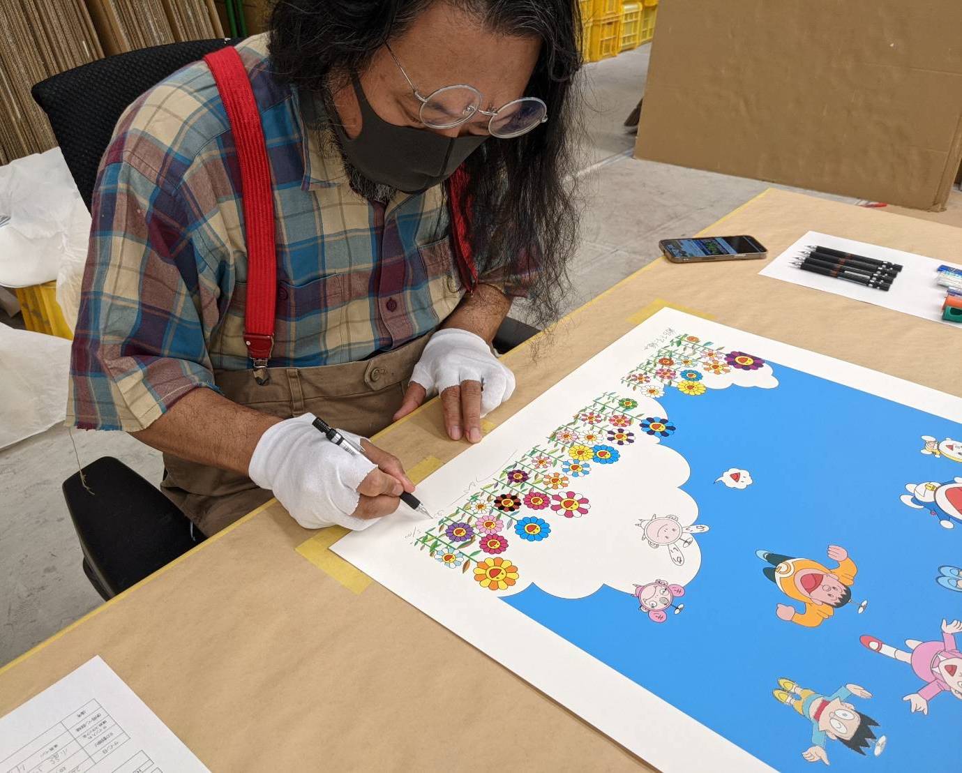 6月27日(日)よりWEBショップにて、村上隆×ドラえもんエディション