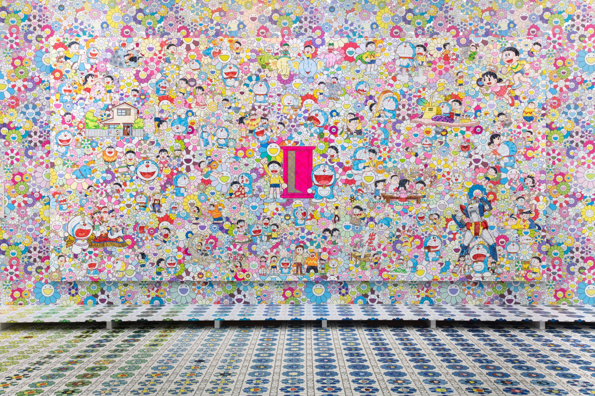 記憶の中のドラえもん』という版画を、2月18日(金)に販売することに