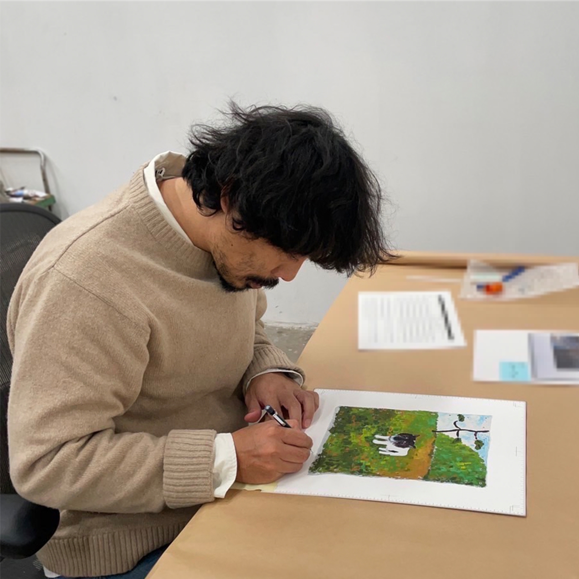 2022秋の大谷工作室版画シリーズ第2弾！（第1弾『かいじゅう座像