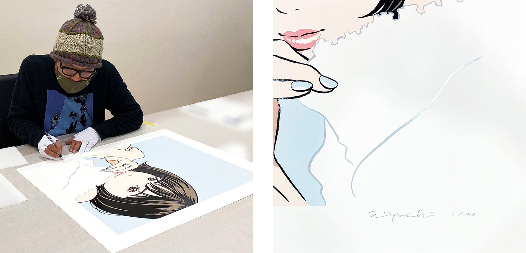 江口寿史エディションサイン入り版画4種を近日販売致します。 - 村上