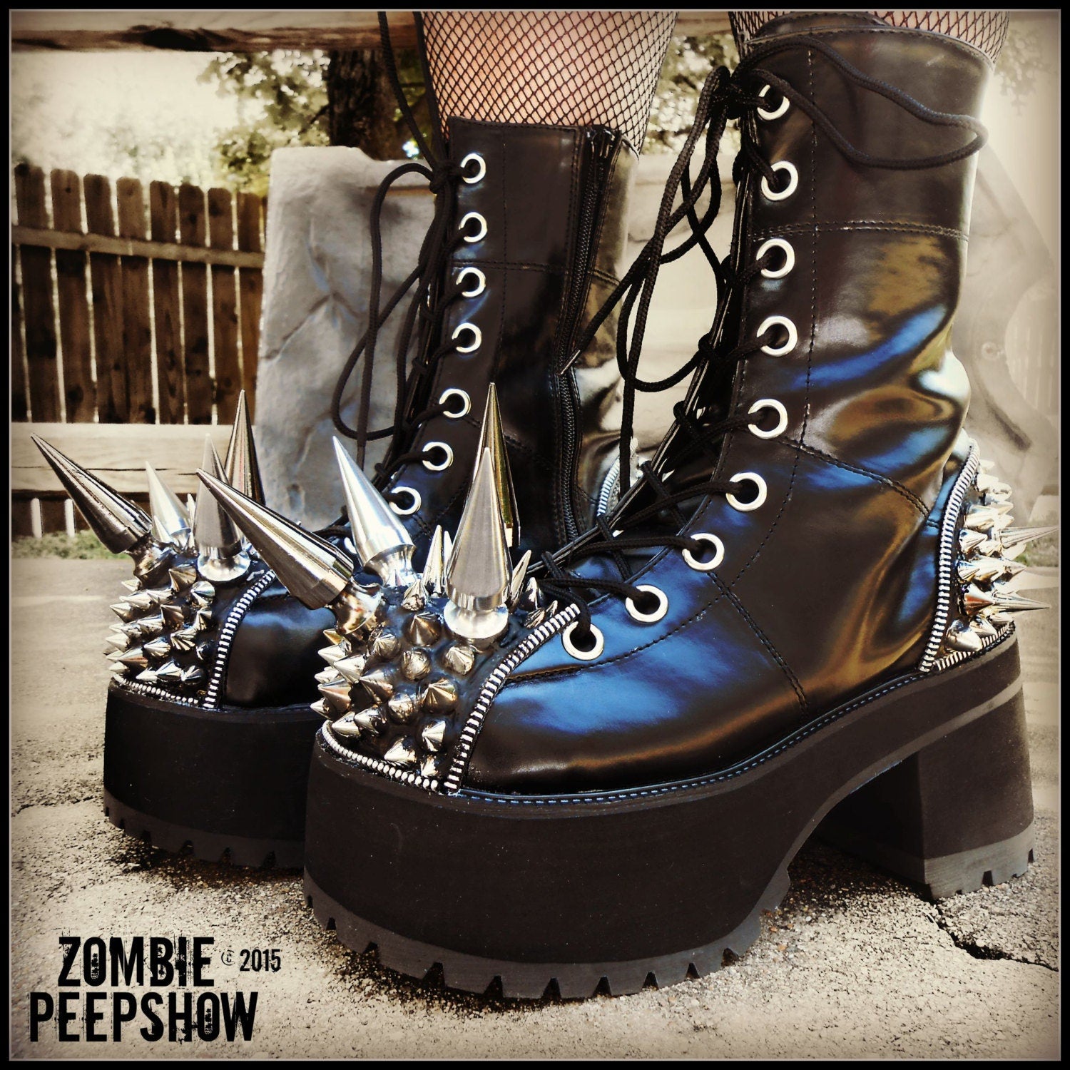 Biohazard Boots – Zombie Peepshow