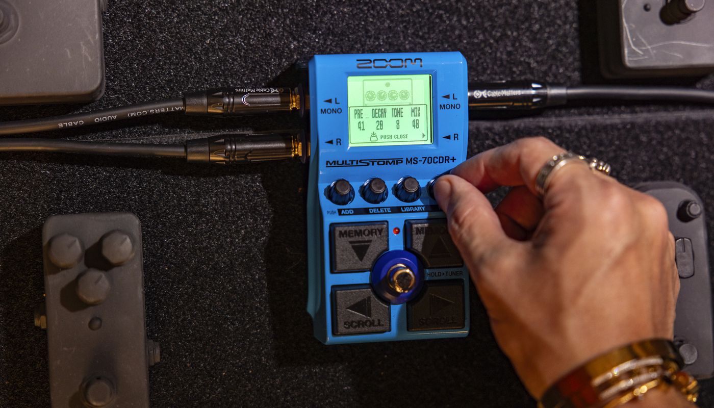 MS-70CDR+ MultiStomp for Guitarists | Buy Now | ZOOM