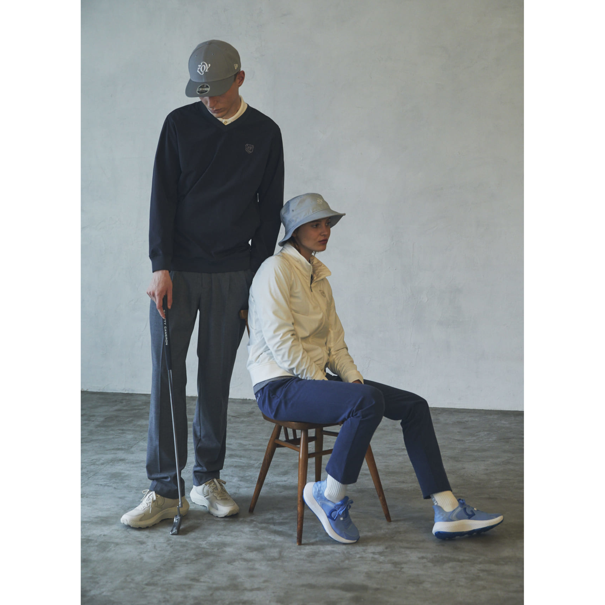 NEW ERAコラボ】UNISEX NEW ERA バケットハット グレー