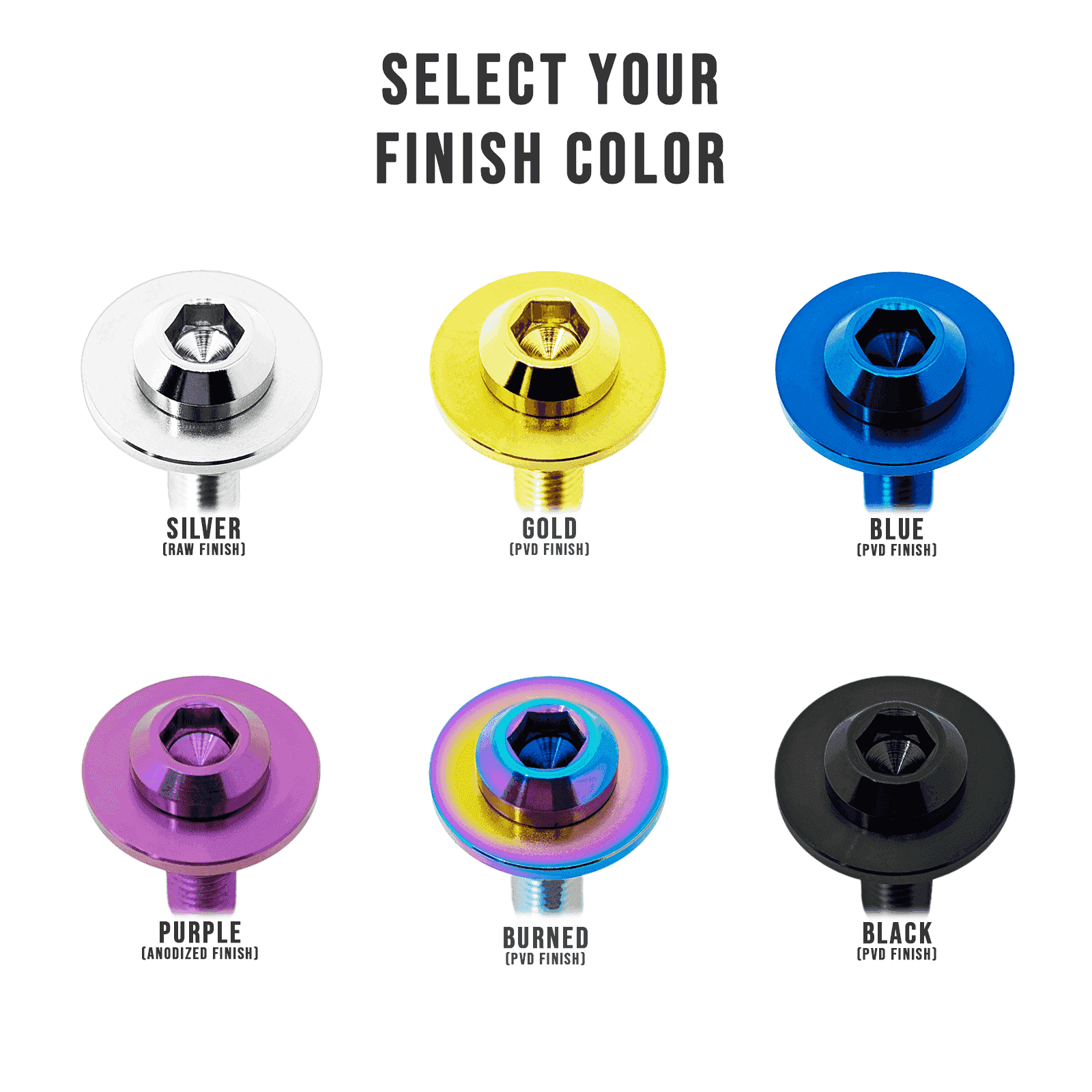 ZSPEC 'Stage 3' Dress Up Bolts® Fastener Kit for '17+ Honda Civic Si