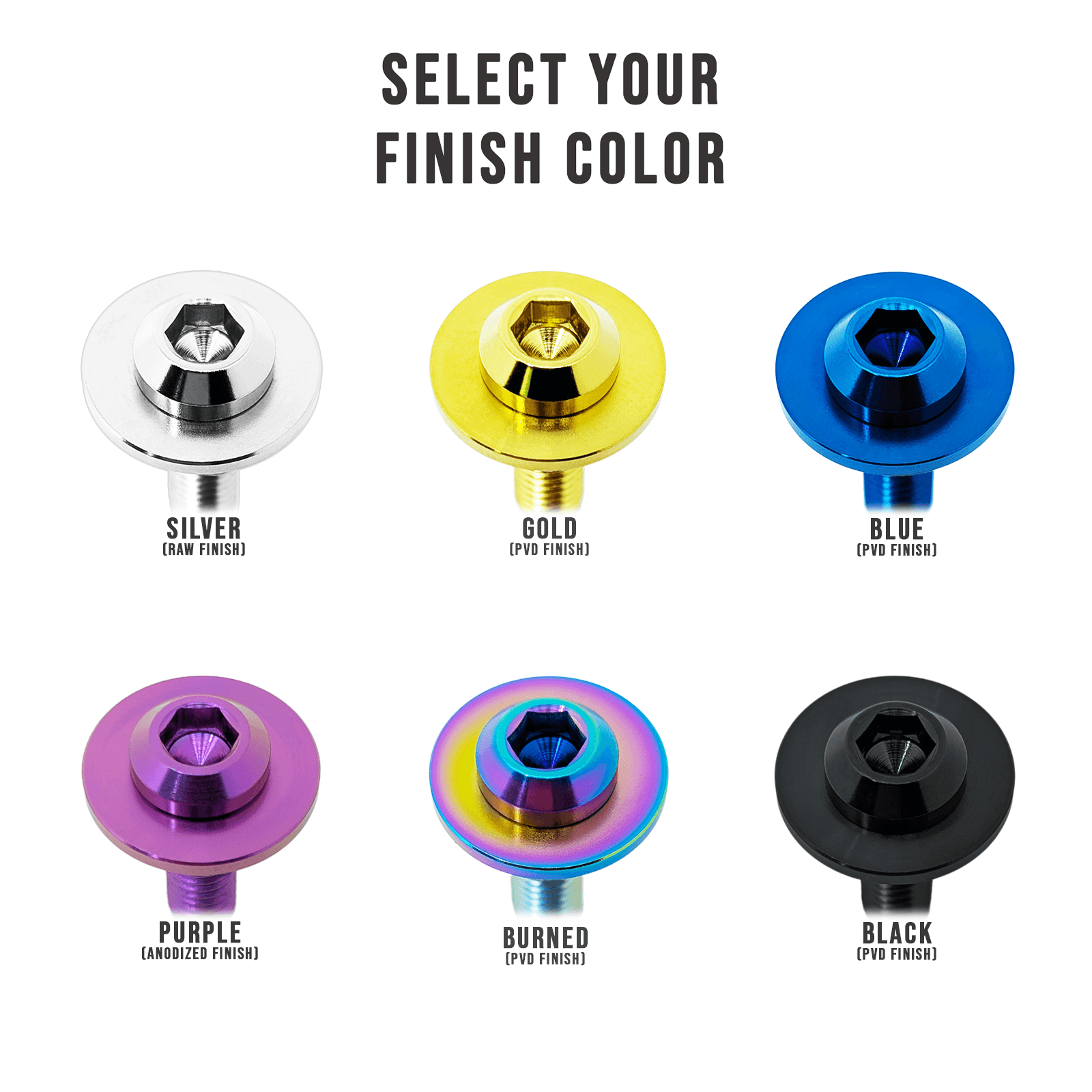 ZSPEC Fastener Kit, Door Jams Area for Nissan 300zx Z31, Titanium