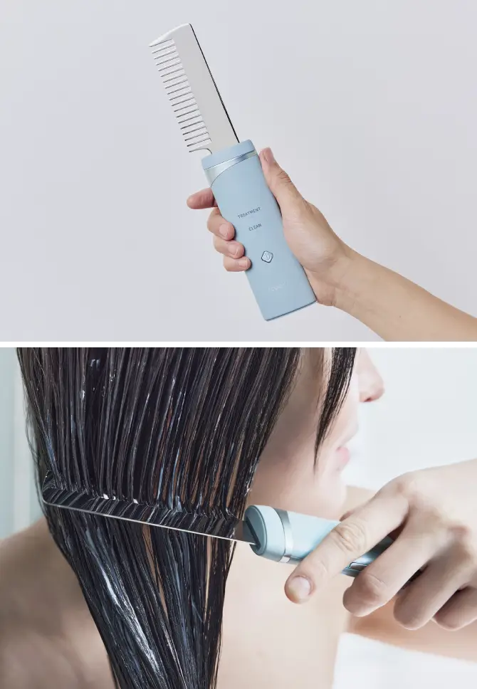 超音波リペアコーム｜icoelle｜株式会社ジヴァスタジオ