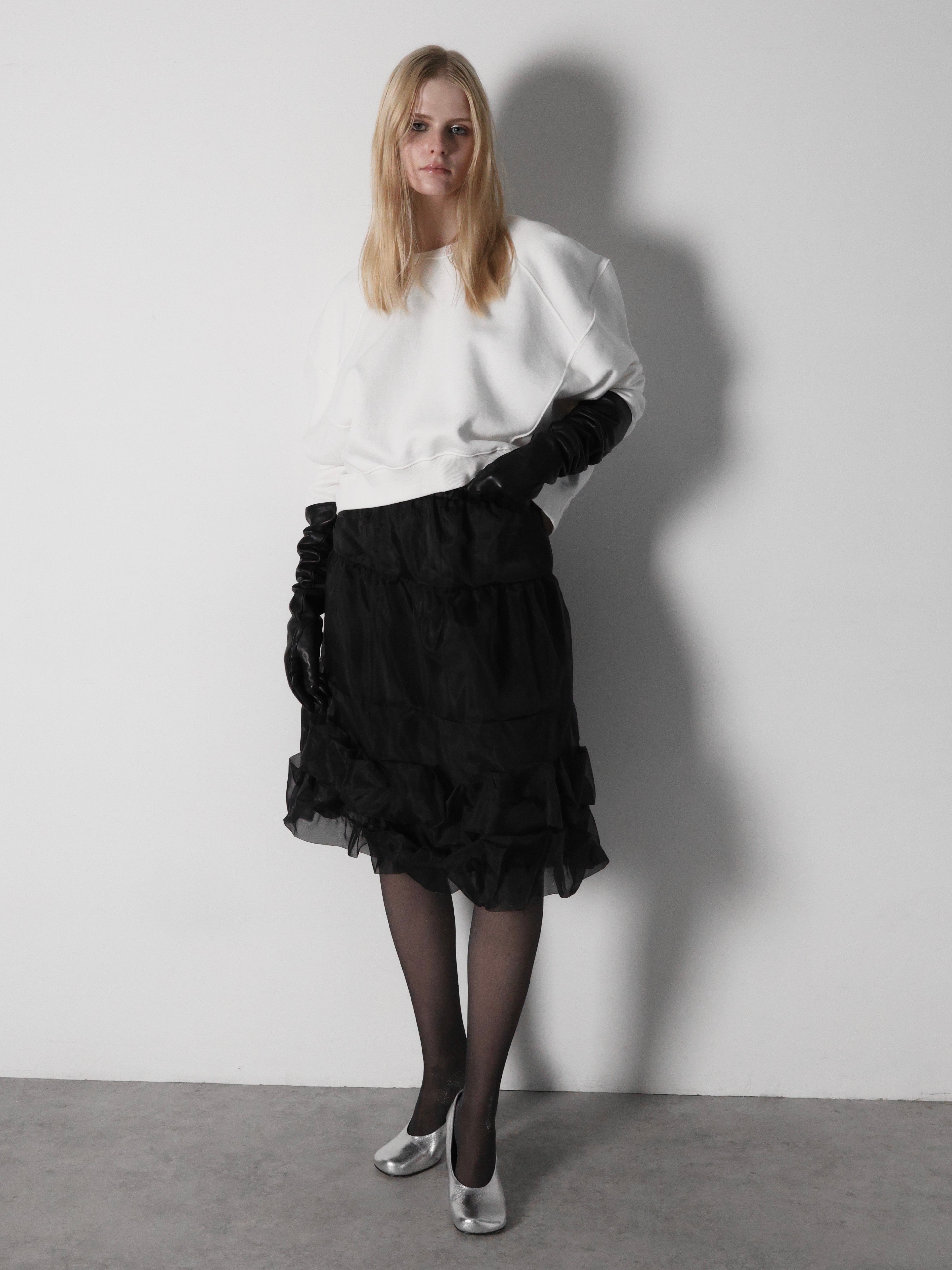 PUFF SLEEVE SWEAT - 裏起毛 - – AMOMMA