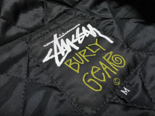 90'S STUSSY WOOL BENCH COAT（ステュシーウールベンチコート）（M