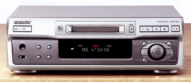 SONY] MDS-S38のレビュー [MiniDisc] – nakamura