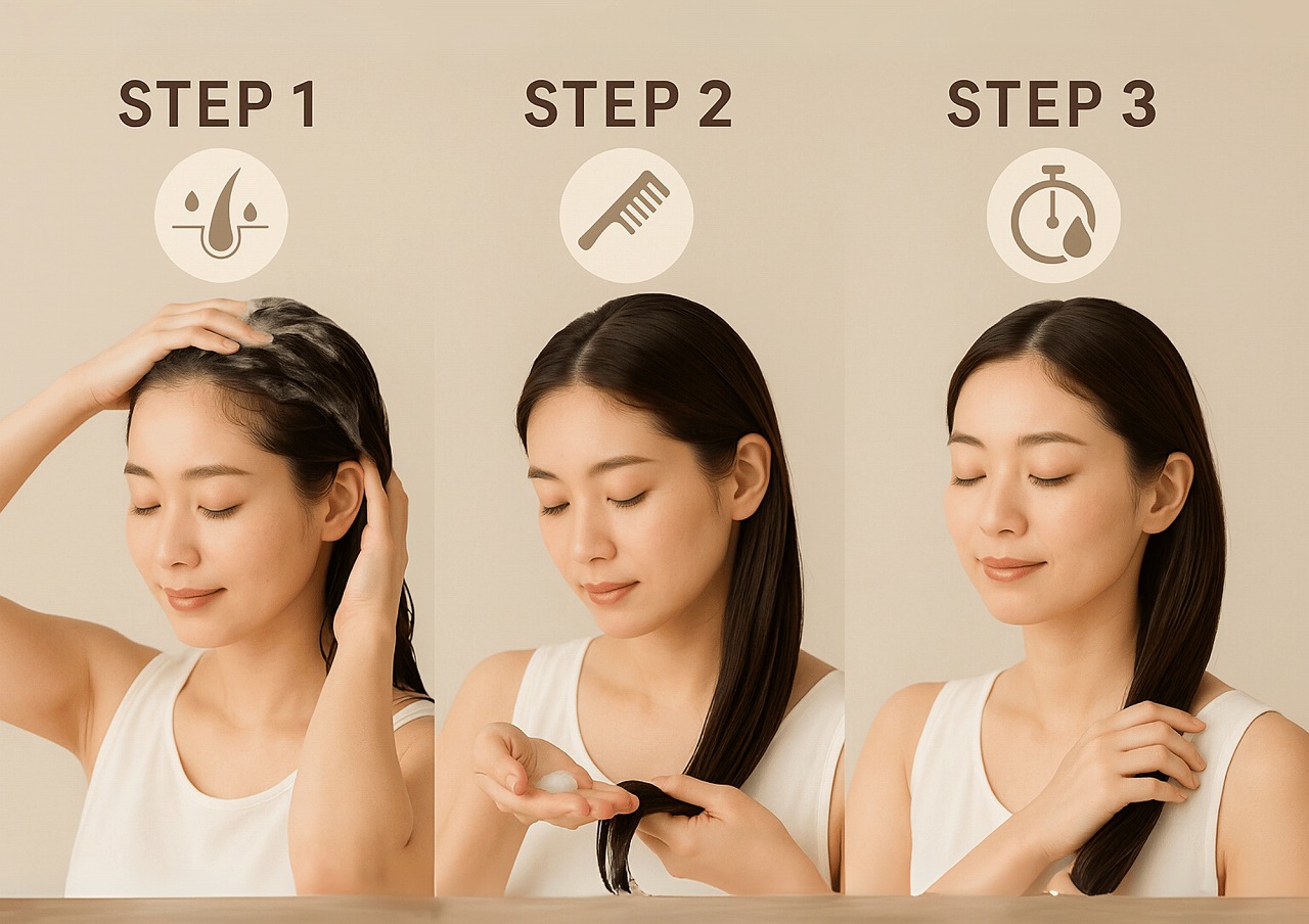 髪のうねり・広がりを集中ケア！リンク ケラチントリートメント