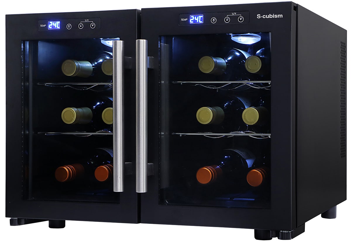 デュアルワインクーラー（SCW-212B）｜A-Stage inc.