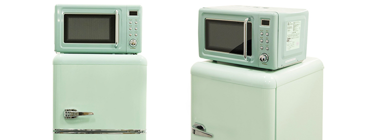 2ドアレトロ冷凍/冷蔵庫 115L（WRE-2115）｜A-Stage inc.