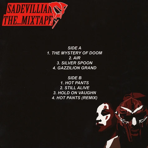 MF DOOM vs. Sade - Sadevillian: The Mixtape Colored Vinyl Edition