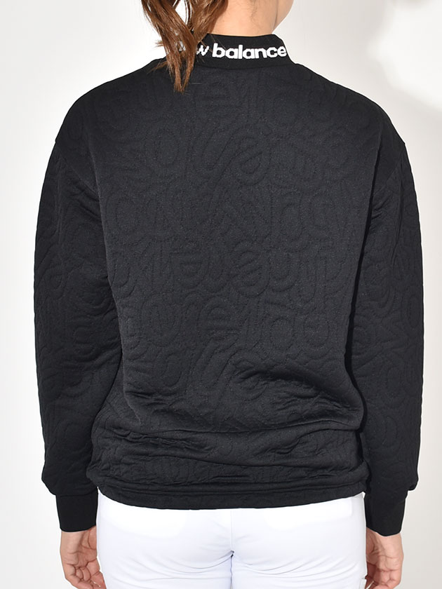 ニューバランスゴルフ ロゴキルトジャカードモックネック 012-5262505