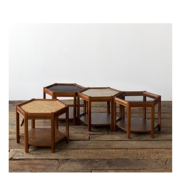 BROOKS HEXAGON TABLE / BEIGE | JOURNAL STANDARD FURNITURE