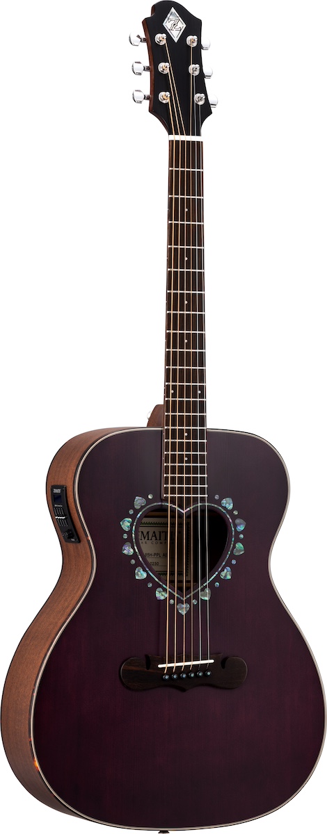 ゼマイティスのエレアコCAF-85Hに、パープルとホワイトの2色が新登場