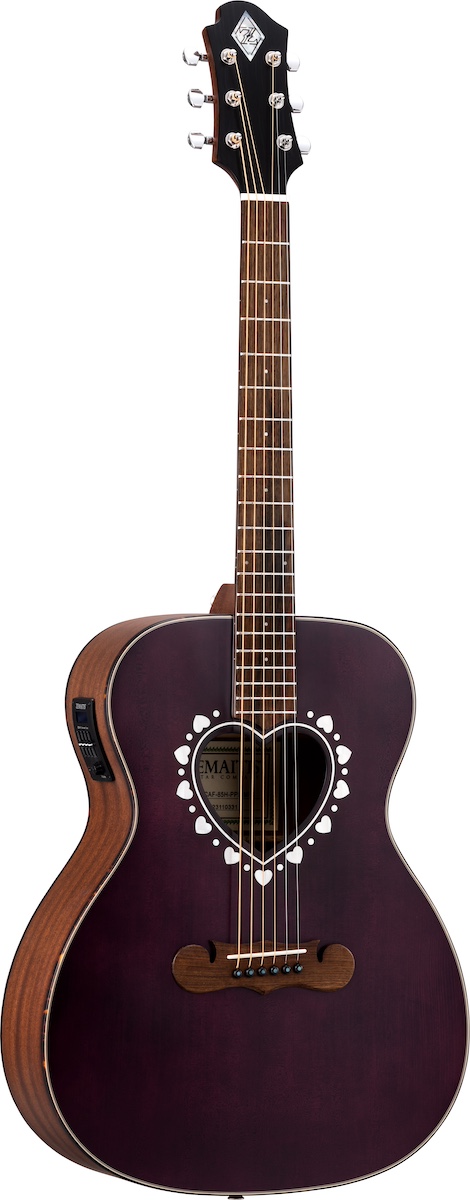 ゼマイティスのエレアコCAF-85Hに、パープルとホワイトの2色が新登場