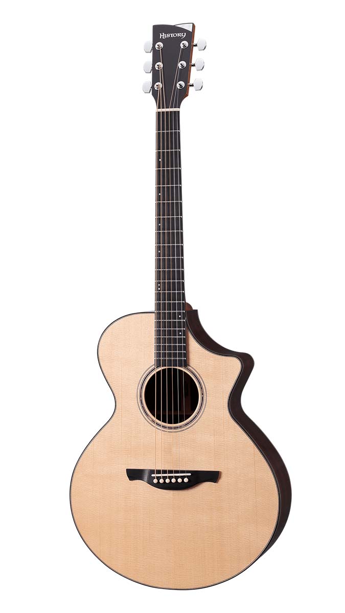 島村楽器のHISTORYより、若手シンガー・ソングライターのasmiの