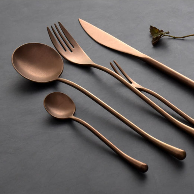 アンティーク風コッパーカトラリー – acacia