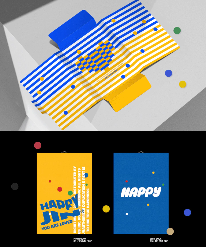 Jin (BTS) 'Happy' (Weverse Albums ver.) - BTS