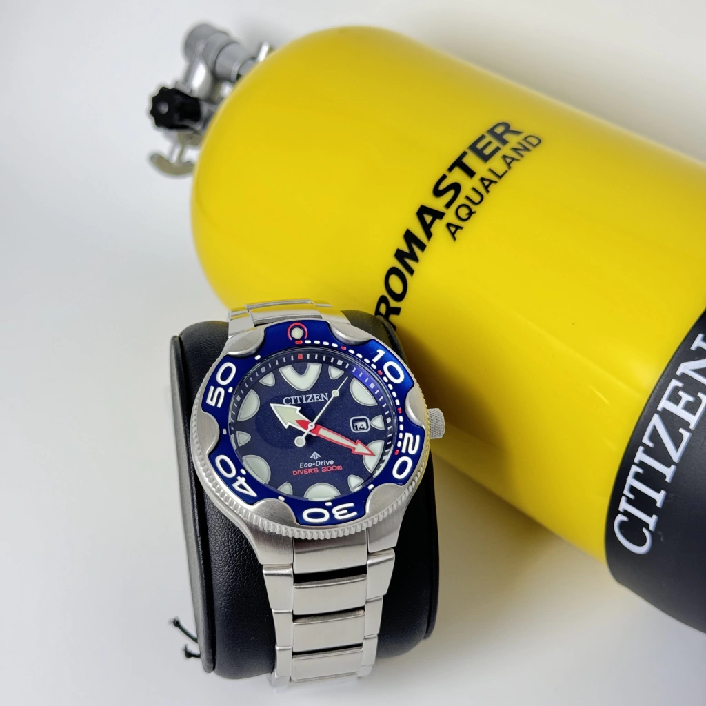 Relógio Citizen New Orca Azul - Mergulho Elegante