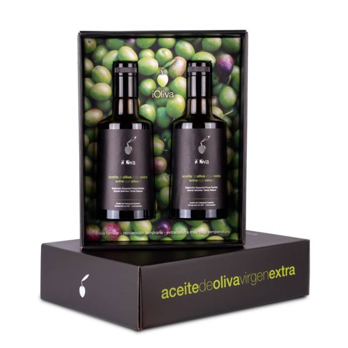1 Litre iOliva Extra Virgin Olive Oil Box - Aceites La Muralla