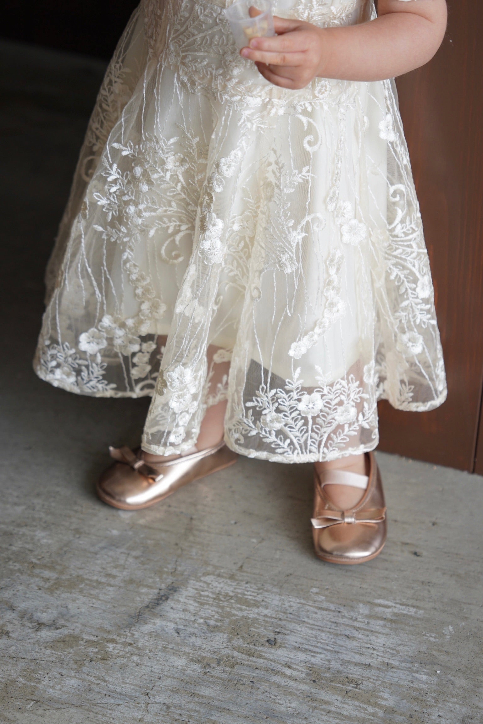 kids］lace flare dress – Acka online store