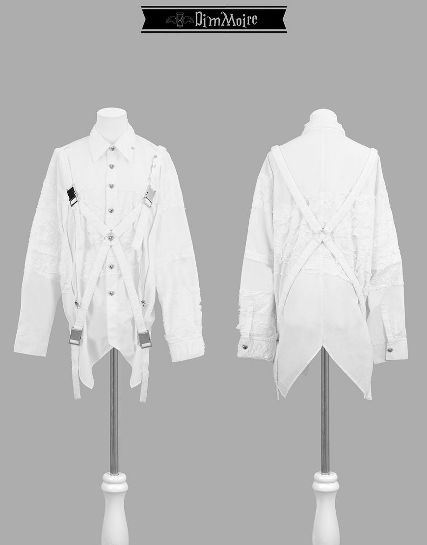 DimMoire【ディムモアール】監禁ハーネスシャツ/Black