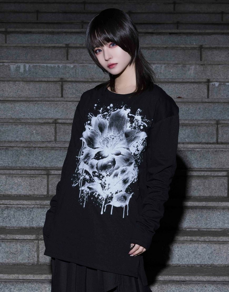 DimMoire【ディムモアール】キャミオフショルT/Black