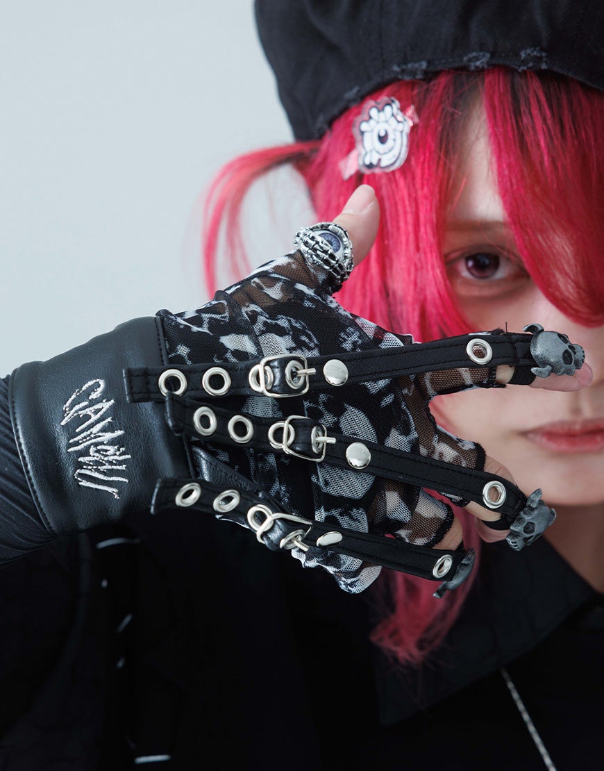 DimMoire【ディムモアール】HeartCoreフリルトートバッグ/White