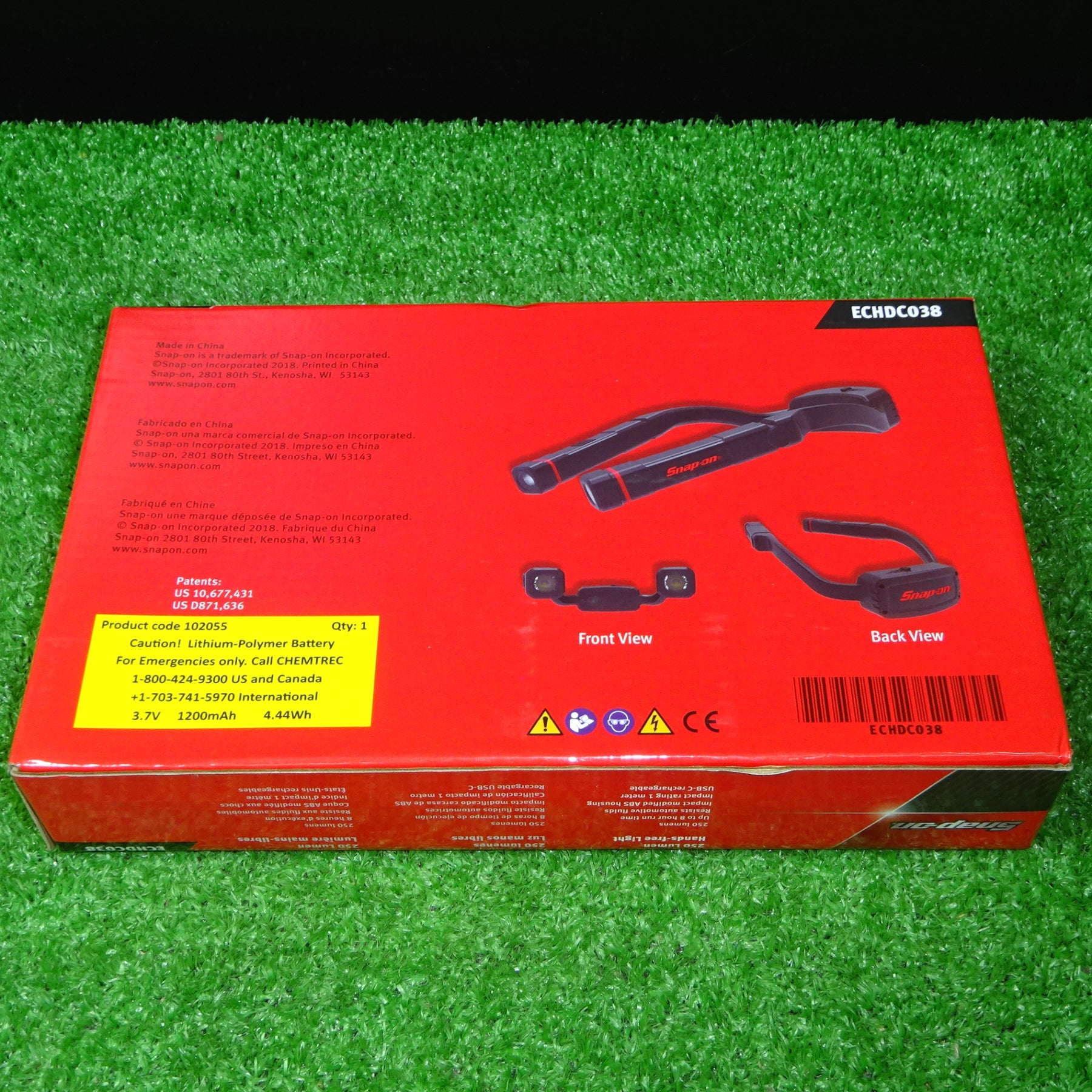 スナップオン/Snap-on LED ハンズフリーネックライト ブラック