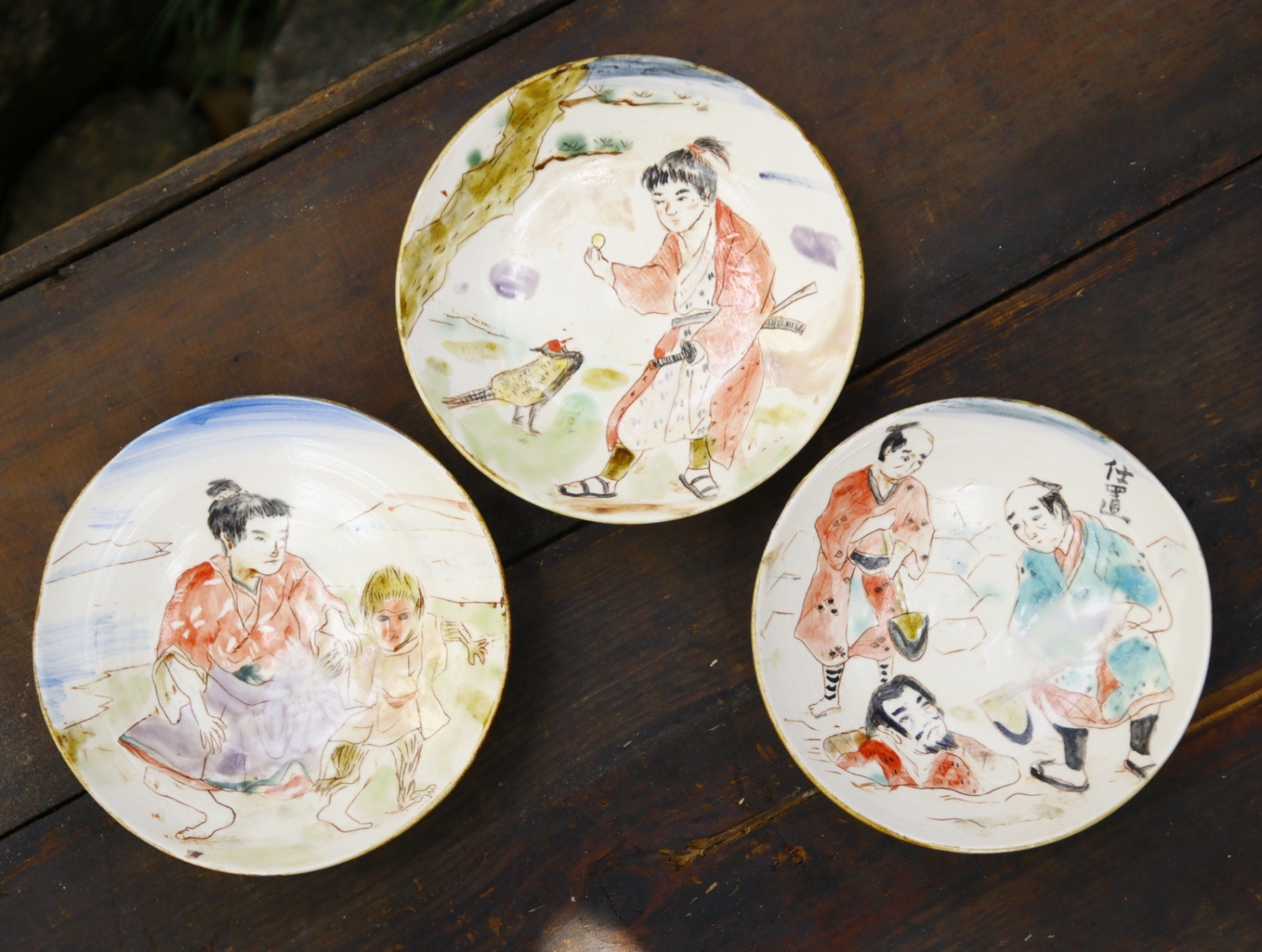 田川亞希 浮世絵皿 －作家もの陶器・うつわ・アートの通信販売油亀の