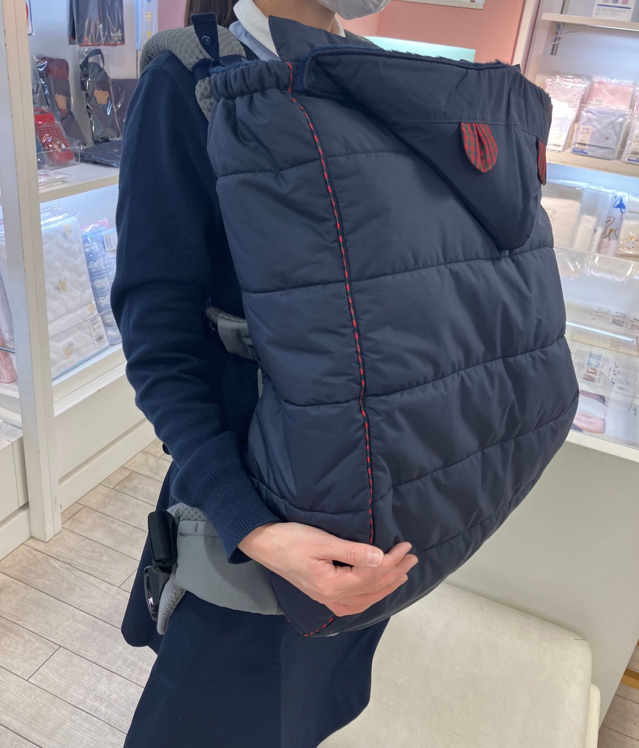 極美品 familiarファミリア 17600円 3WAYブランケット 現行品 極美品