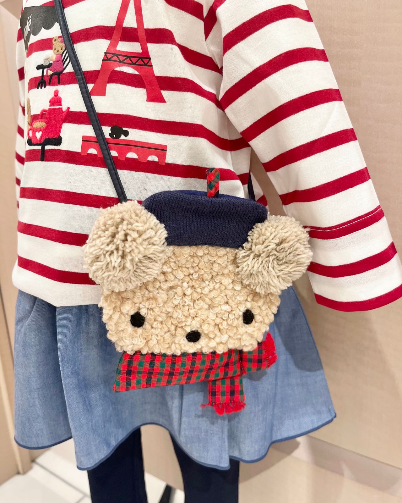 クマちゃん☆パリへ行く！｜ファミリア伊勢丹新宿店ファミリアショップ