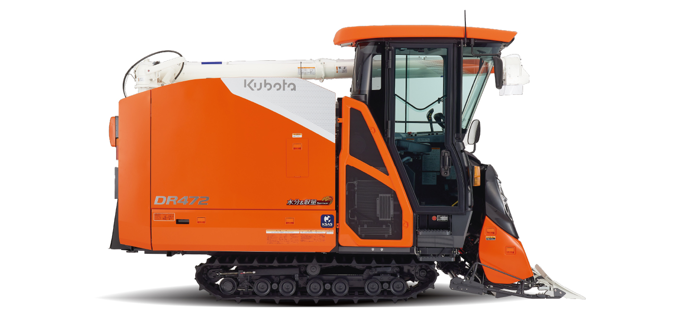 走破力｜DIONITH DR472｜コンバイン・バインダー・ハーベスタ｜製品