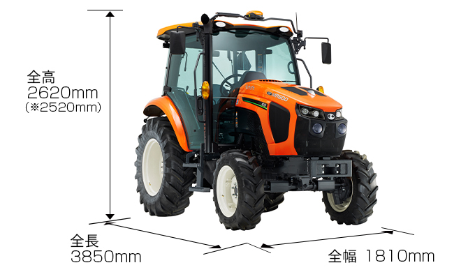 REXIA｜トラクタ｜製品情報｜農業ソリューション製品サイト｜株式会社