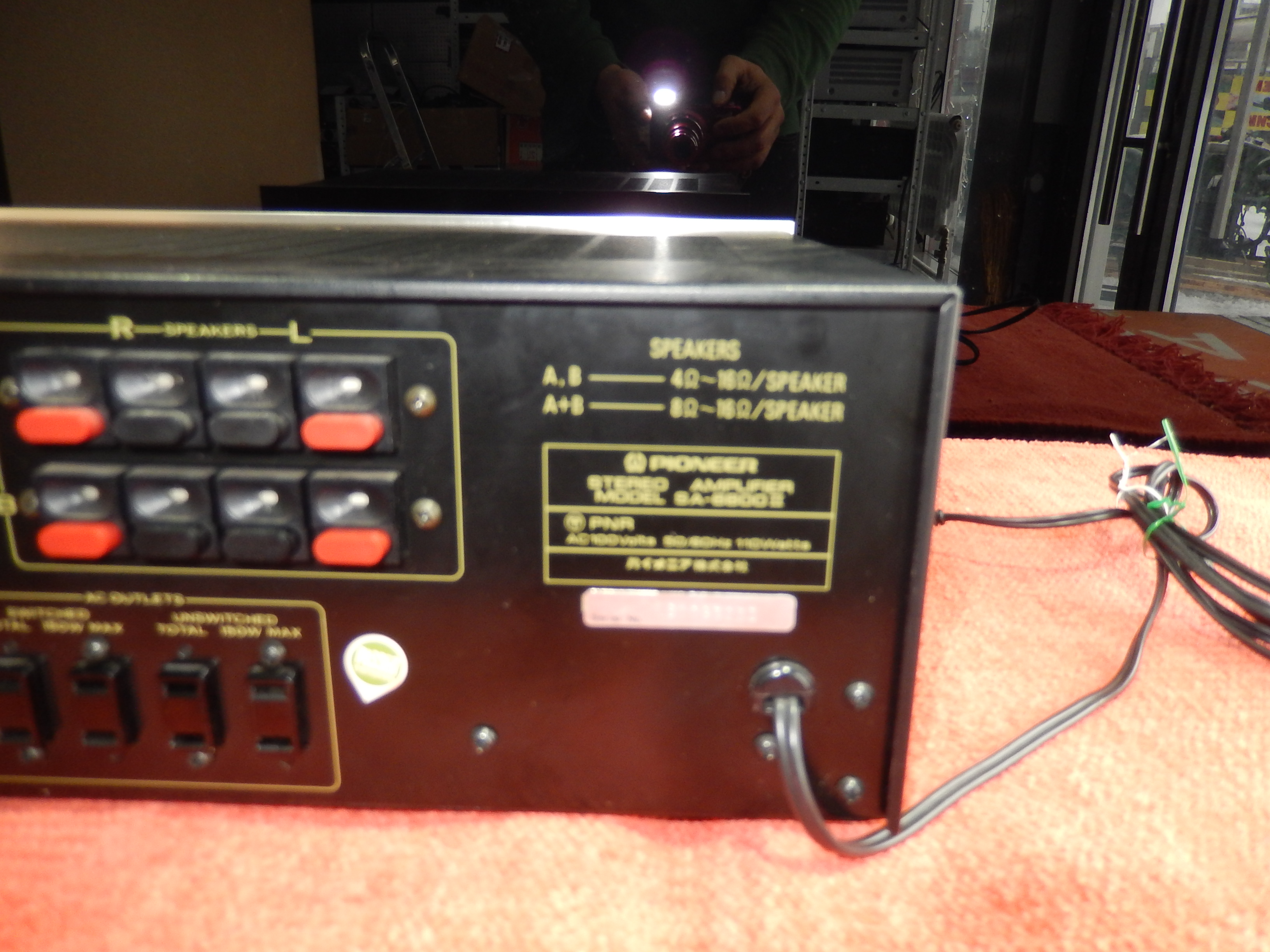 Pioneer パイオニア プリメインアンプ SA-6800II PIONEER プリメイン