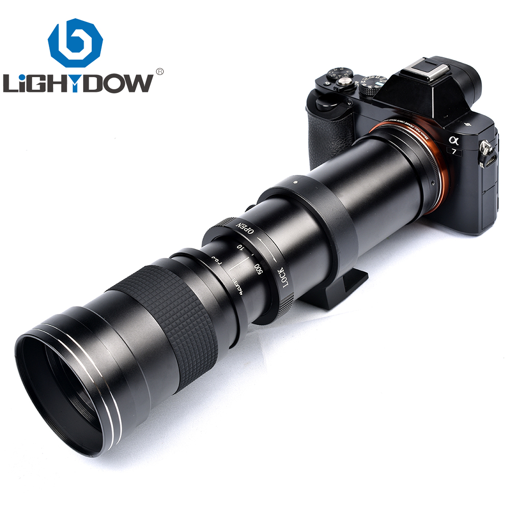 Lightdow Super Telephoto Manual Zoom Lens 420-800mm F8.3-16 With