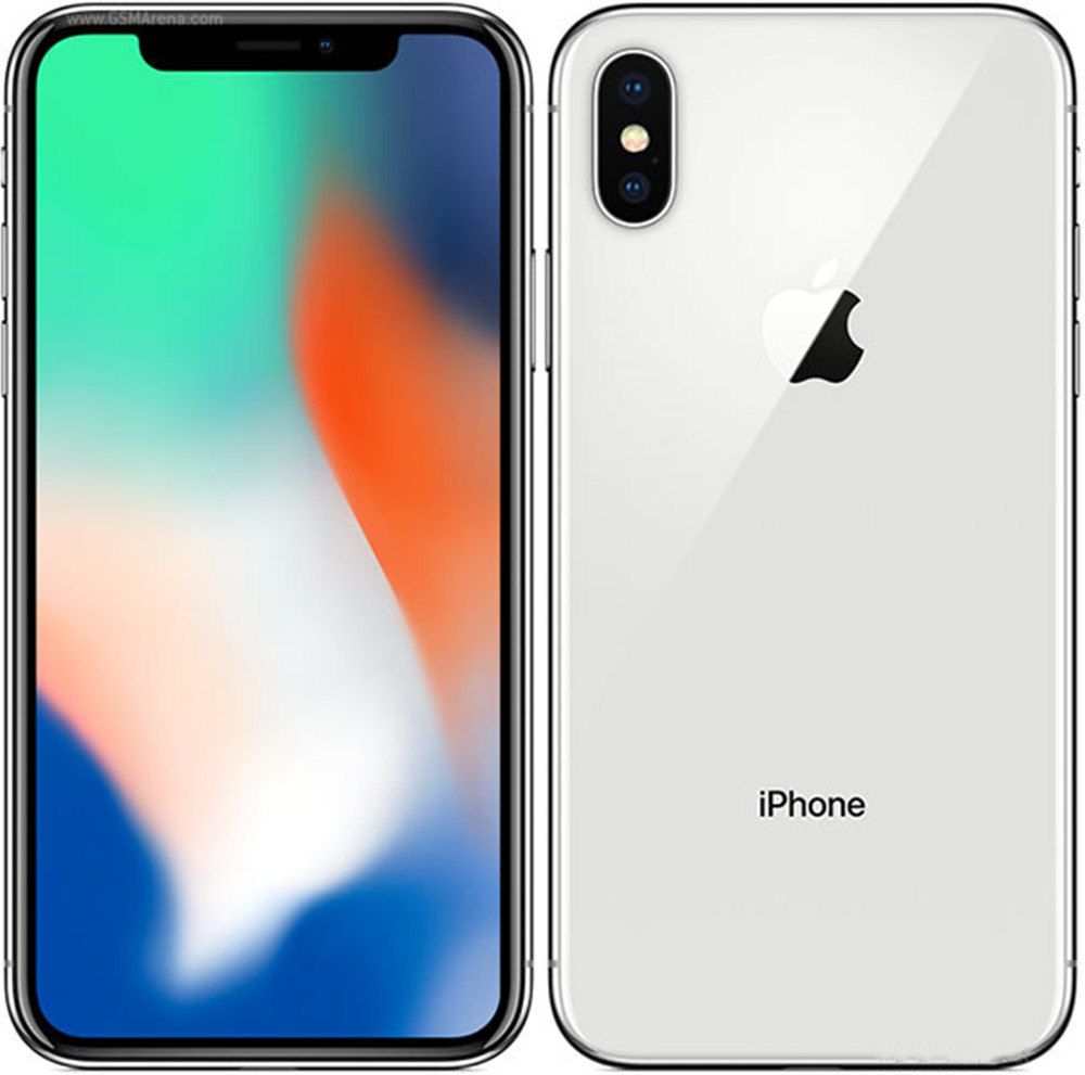 Apple-スマートフォン,iPhone X,64GB, 256GB ROM, 5.8インチ,顔認識