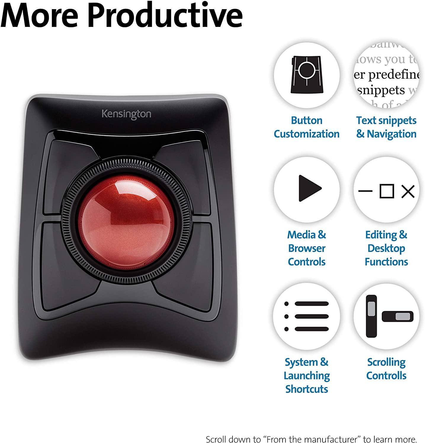 ケンジントンエキスパートトラックボールブルートゥースK72359