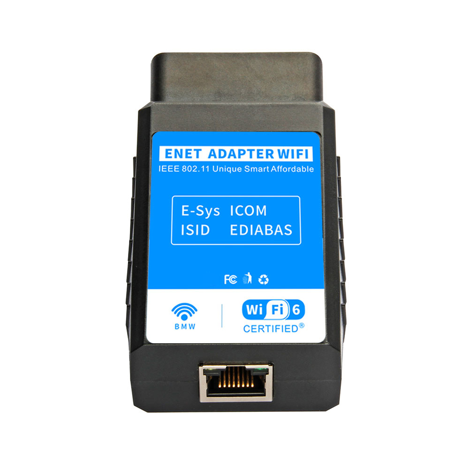 Enet Wifi アダプター BMW F/G/I シリーズ Obd2 Wifi CarPlay 互換