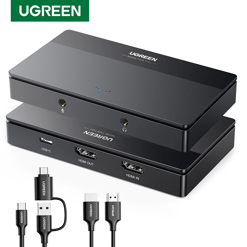UGREEN HDMI ビデオキャプチャカード 4K60Hz HDMI to USB/Type-C