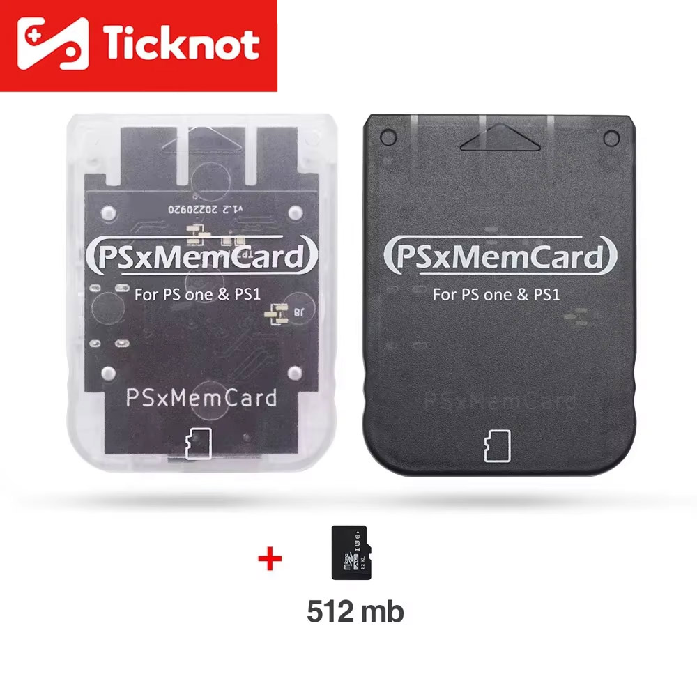 TicKnot PSxMemCard PSX メモリカード保存データゲームカード