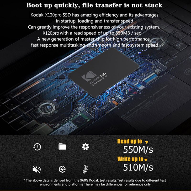 Kodak x120 pro ssdドライブhdd 2.5ハードディスクssd 120gb 1
